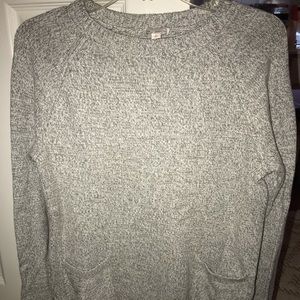 Gap grey sweater with pockets